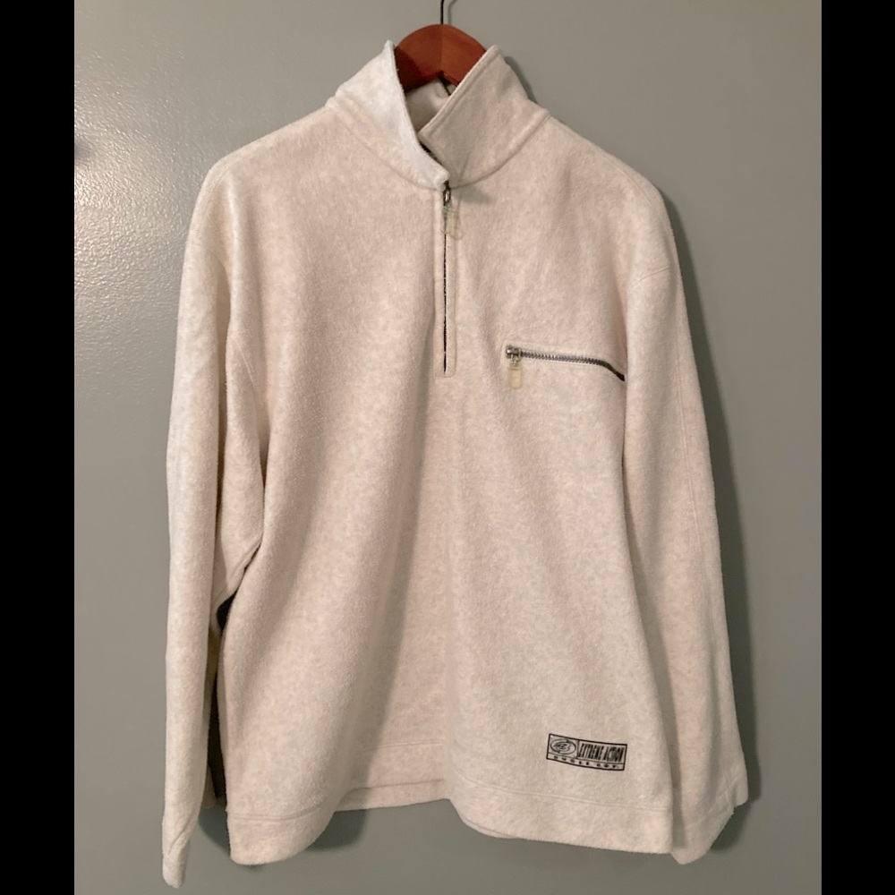 Bugle boy half zip fleece